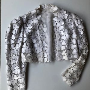 Vintage Four Leaf Clover Bolero Jacket